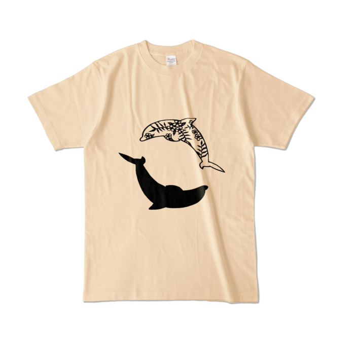 カラーTシャツ - L - ナチュラル (淡色)