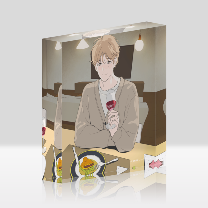 アクリルブロック - 100x100mm