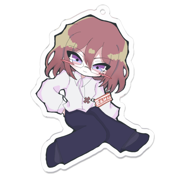 アクリルキーホルダー - 70 x 70 (mm)