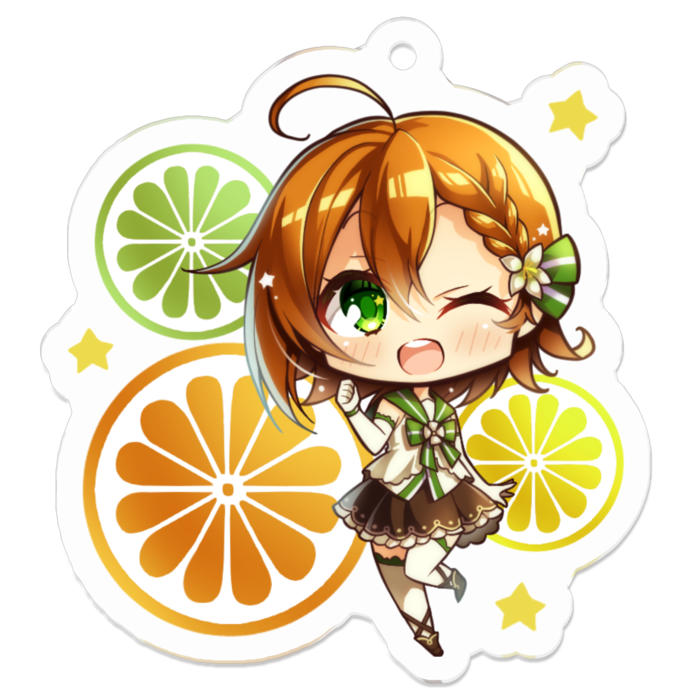 アクリルキーホルダー - 50 x 50 (mm)