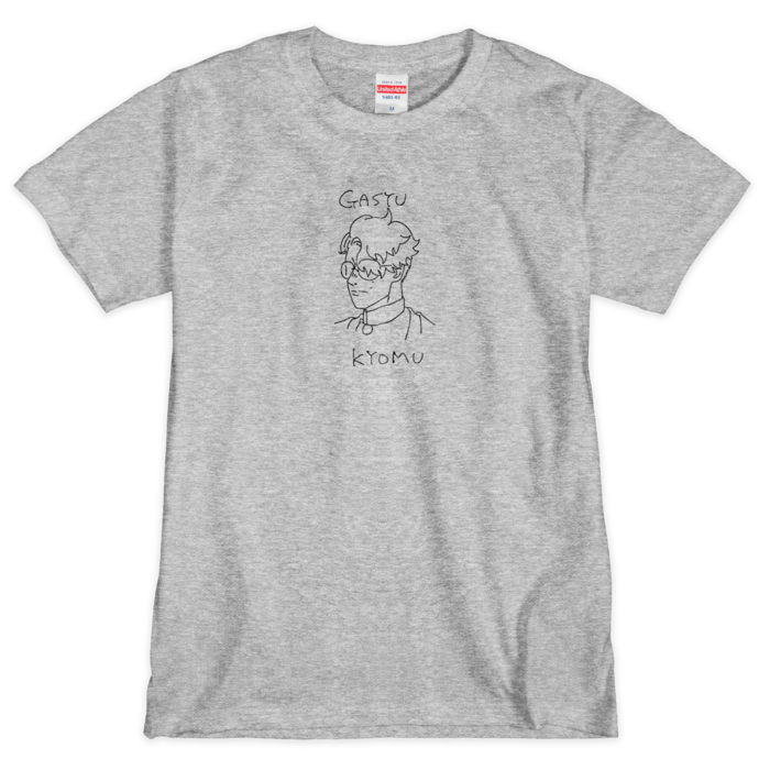 Tシャツ（シルクスクリーン印刷） - M - グレー