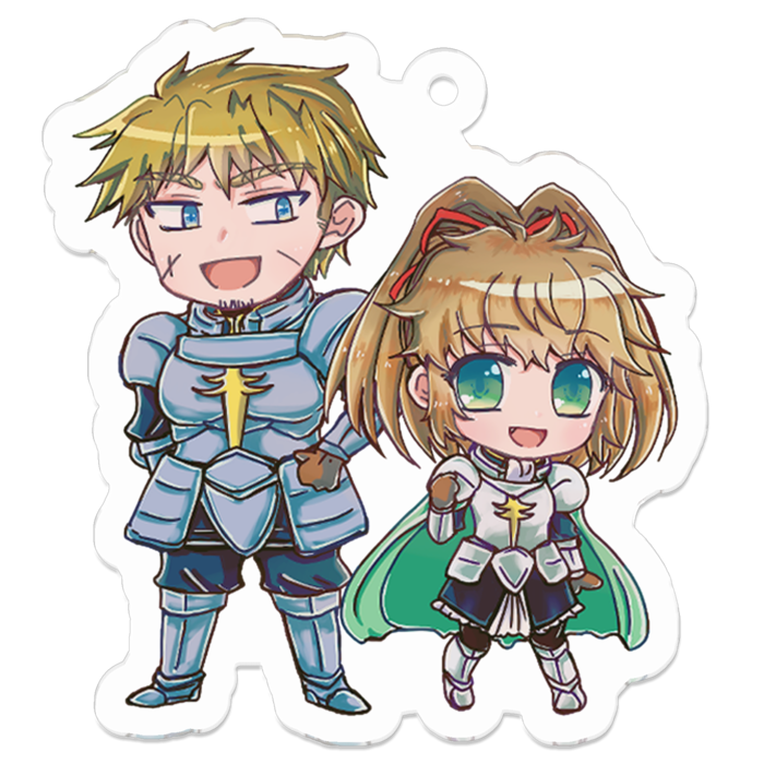 アクリルキーホルダー - 50 x 50 (mm)