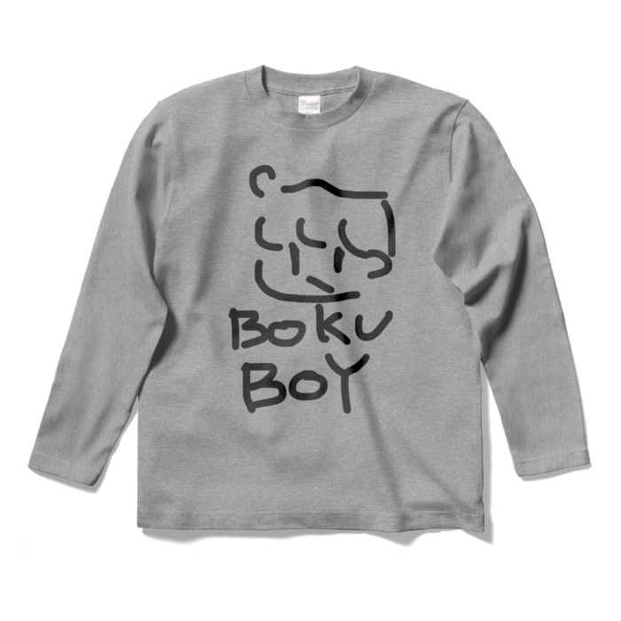 ロングスリーブTシャツ - S - 杢グレー