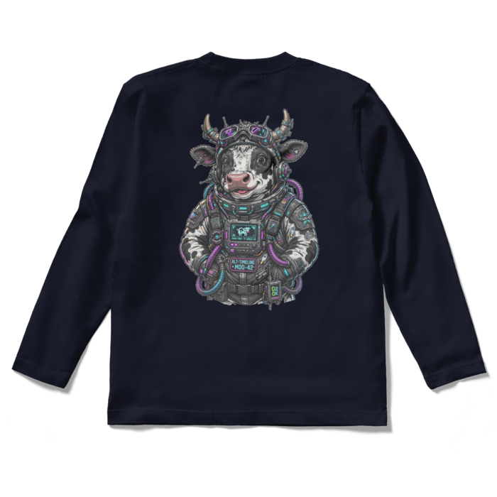 ロングスリーブTシャツ - S - ネイビー(1)