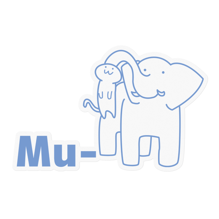 ムークリアステッカー - 100 x 100 (mm)(1)