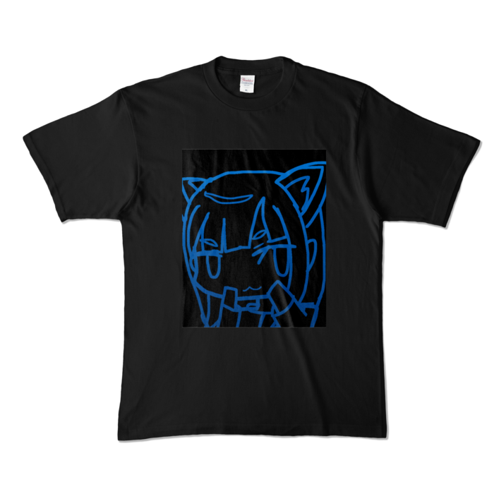 カラーTシャツ - XL - ブラック (濃色)