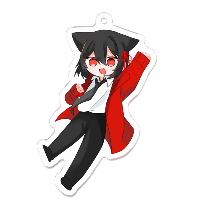 アクリルキーホルダー（コーティング） - 70 x 70 (mm)