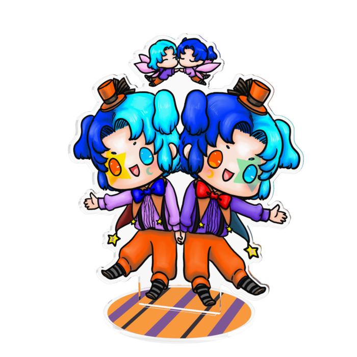 アクリルフィギュア - 160x160mm