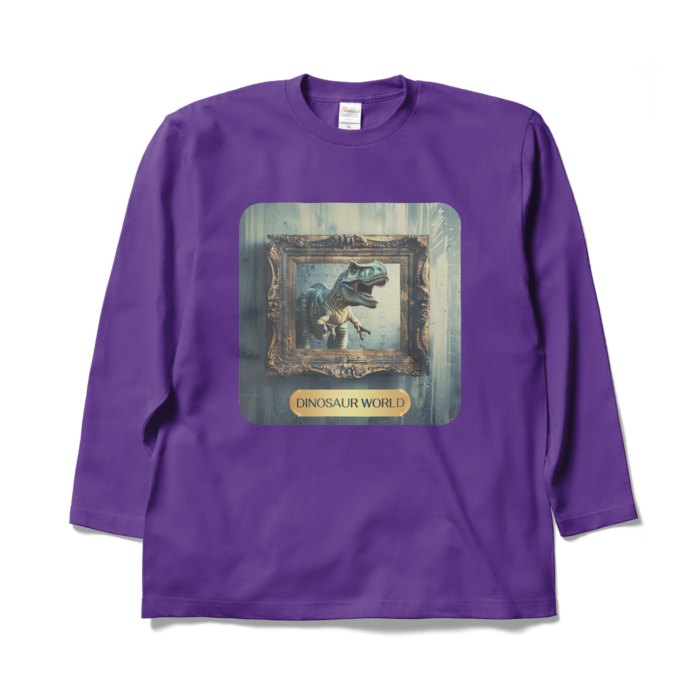 ロングスリーブTシャツ - XL - パープル