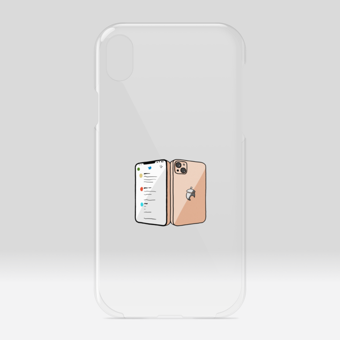クリアiPhoneケース - iPhone XR