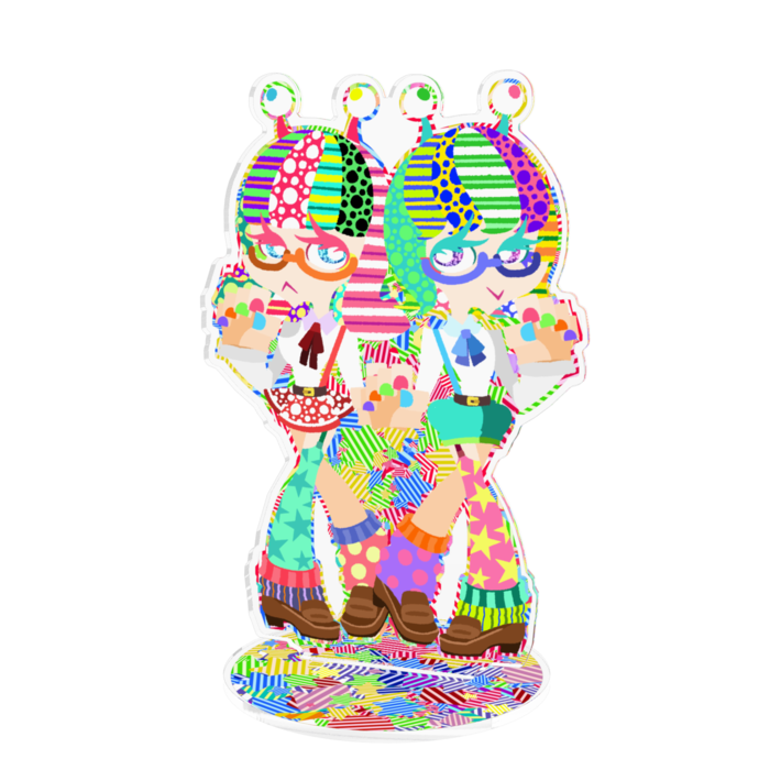 アクリルフィギュア - 160x160mm
