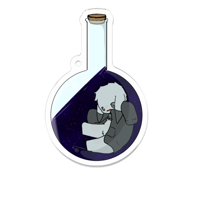 アクリルキーホルダー - 70 x 70 (mm)