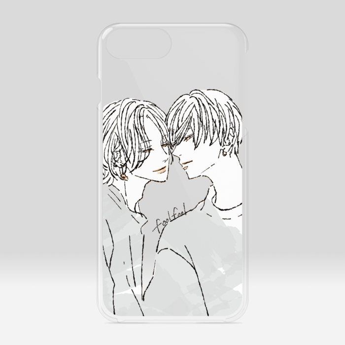 クリアiPhoneケース - iPhone 6 Plus / 7 Plus / 8 Plus