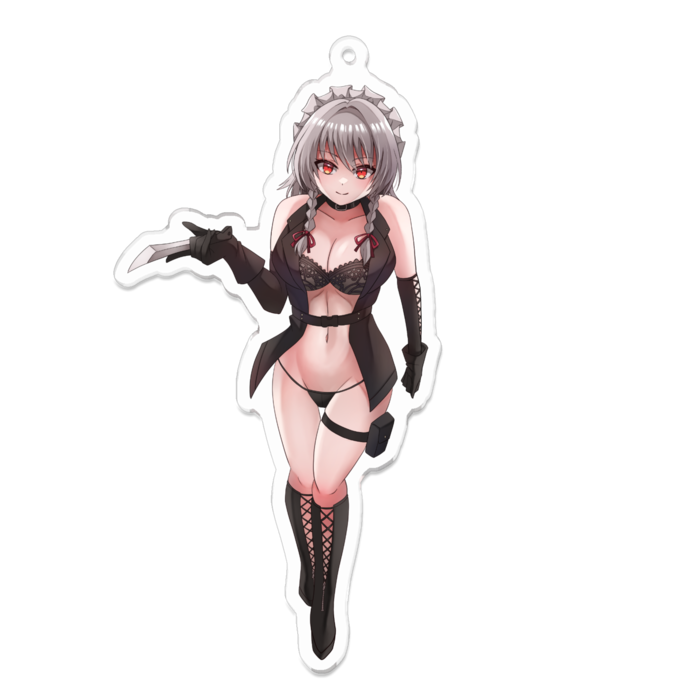 アクリルキーホルダー - 100 x 100 (mm)