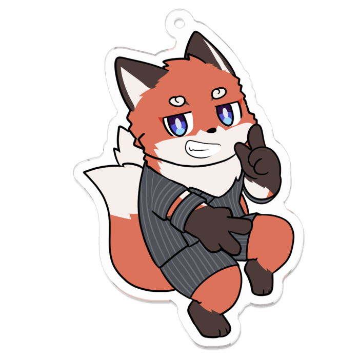 アクリルキーホルダー - 70 x 70 (mm)