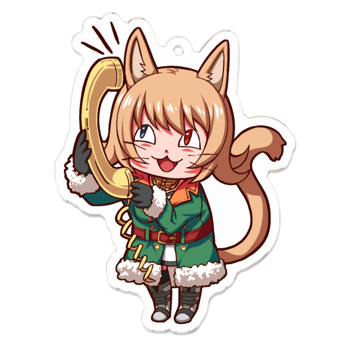 アクリルキーホルダー - 70 x 70 (mm)