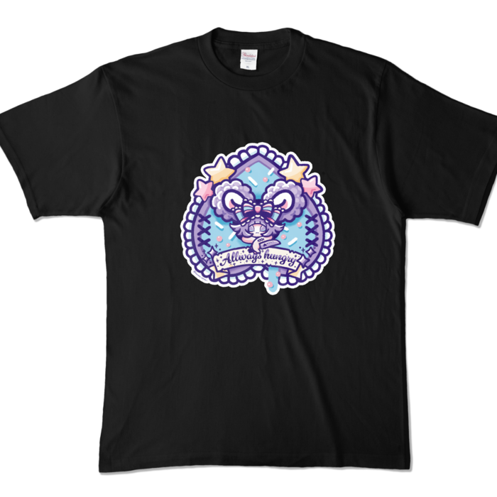 カラーTシャツ - XL - ブラック (濃色)