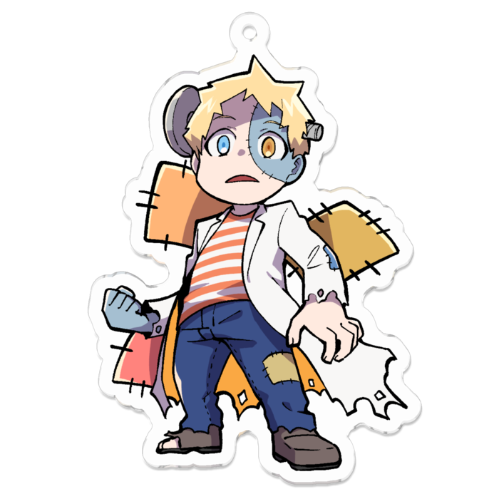 アクリルキーホルダー - 70 x 70 (mm)