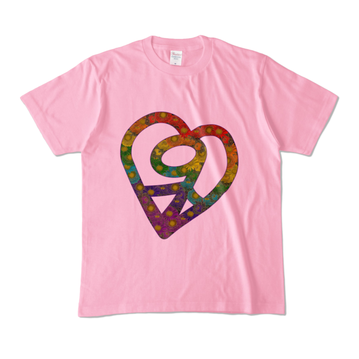 カラーTシャツ - M - ピーチ (淡色)