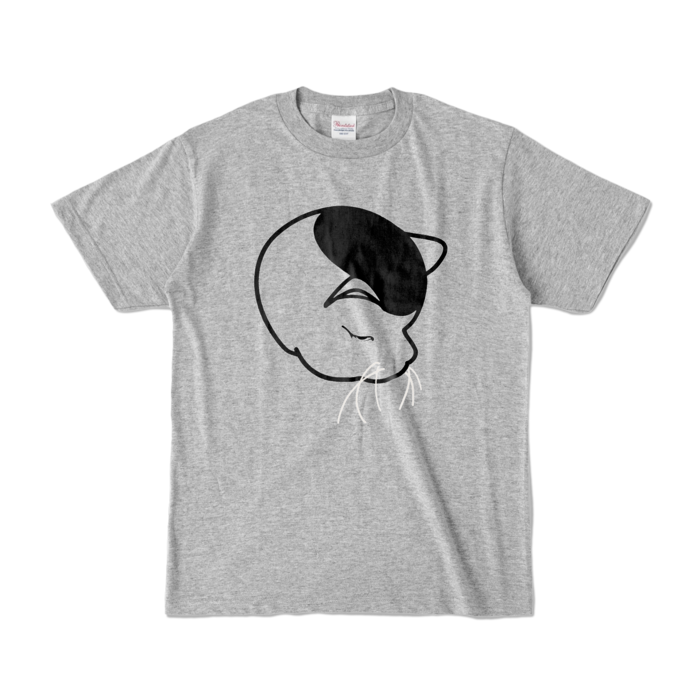 カラーTシャツ - S - 杢グレー (濃色)