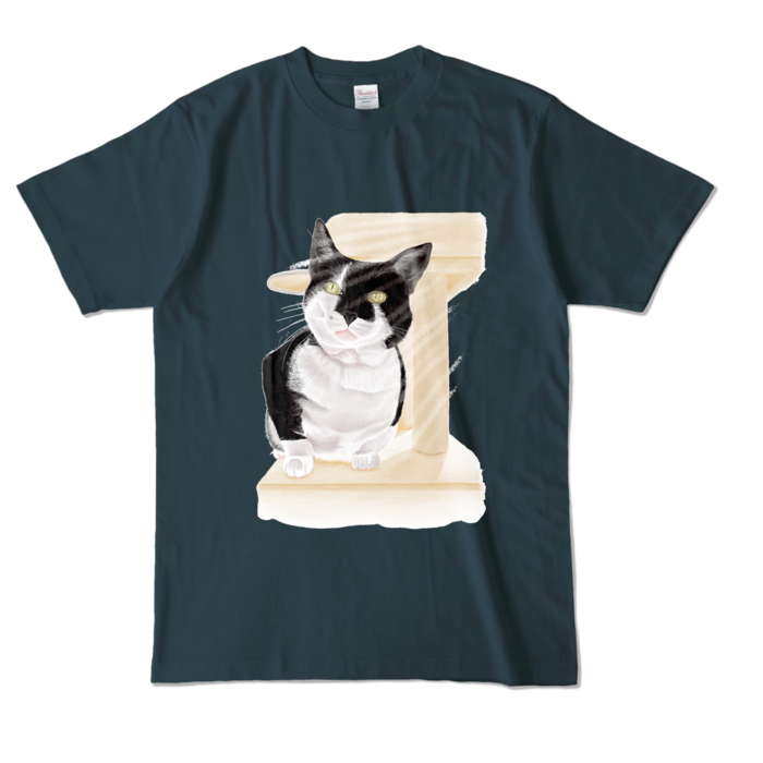 カラーTシャツ - L - デニム (濃色)
