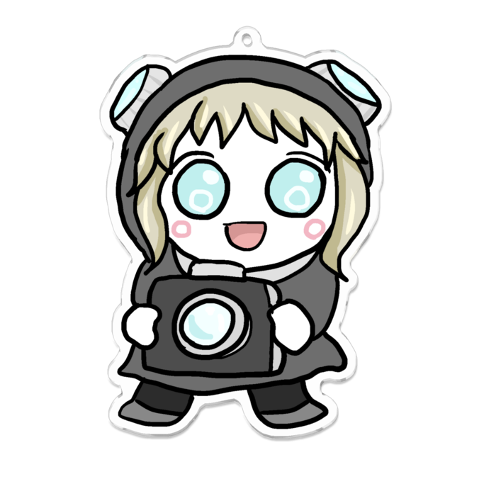 アクリルキーホルダー - 100 x 100 (mm)