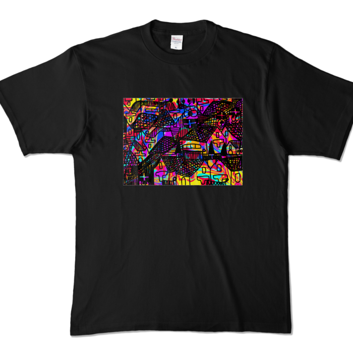 カラーTシャツ - XL - ブラック (濃色)