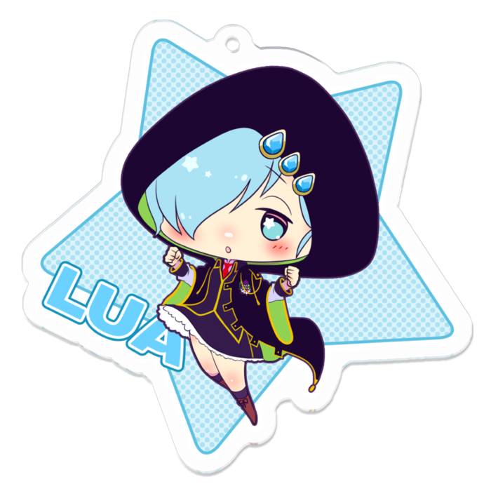 アクリルキーホルダー - 70 x 70 (mm)