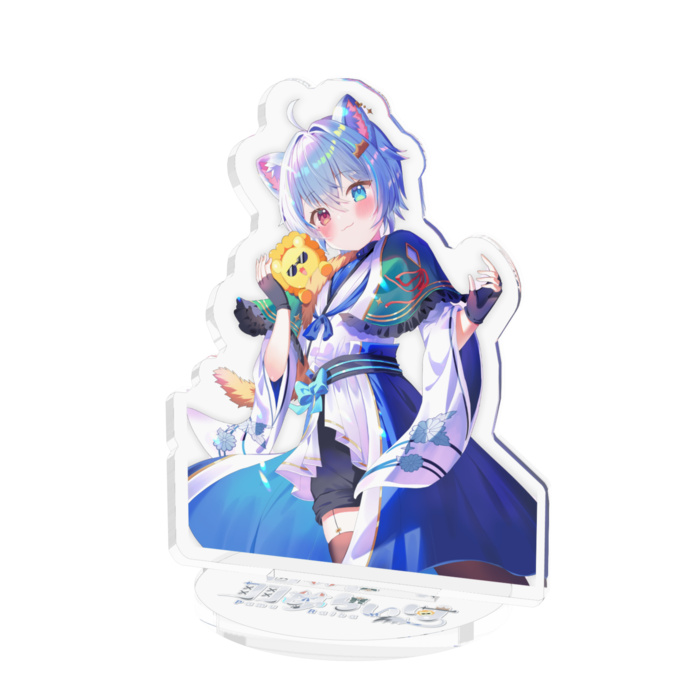 アクリルフィギュア - 70x70mm 花無