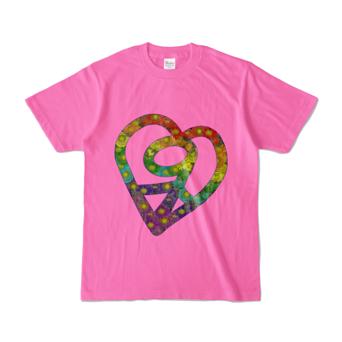 カラーTシャツ - S - ピンク (濃色)