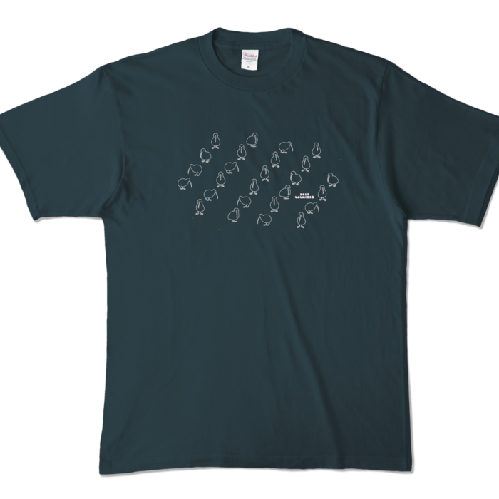 カラーTシャツ - XL - デニム (濃色)
