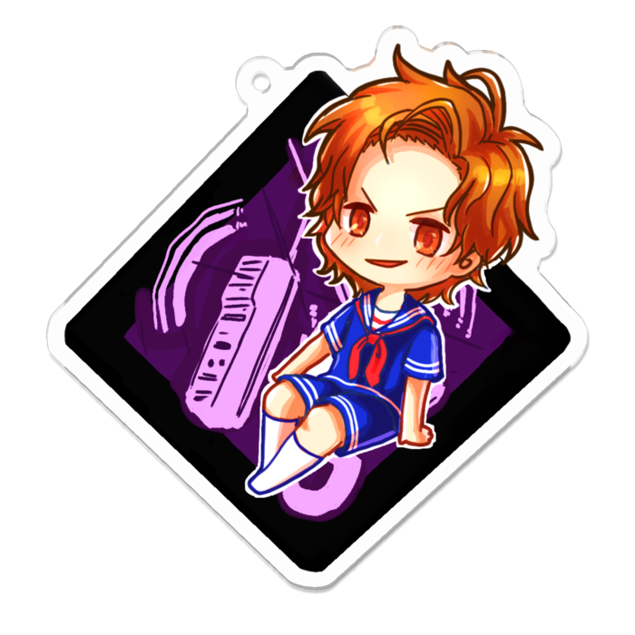 アクリルキーホルダー - 70 x 70 (mm)