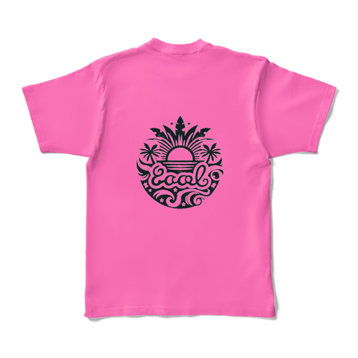 カラーTシャツ - XL - ピンク (濃色)