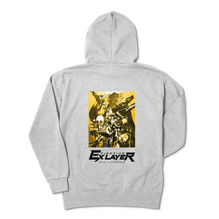 ジップパーカー - XL - Gray