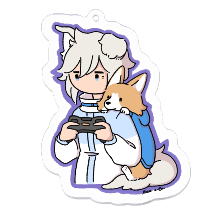 アクリルキーホルダー - 70 x 70 (mm)