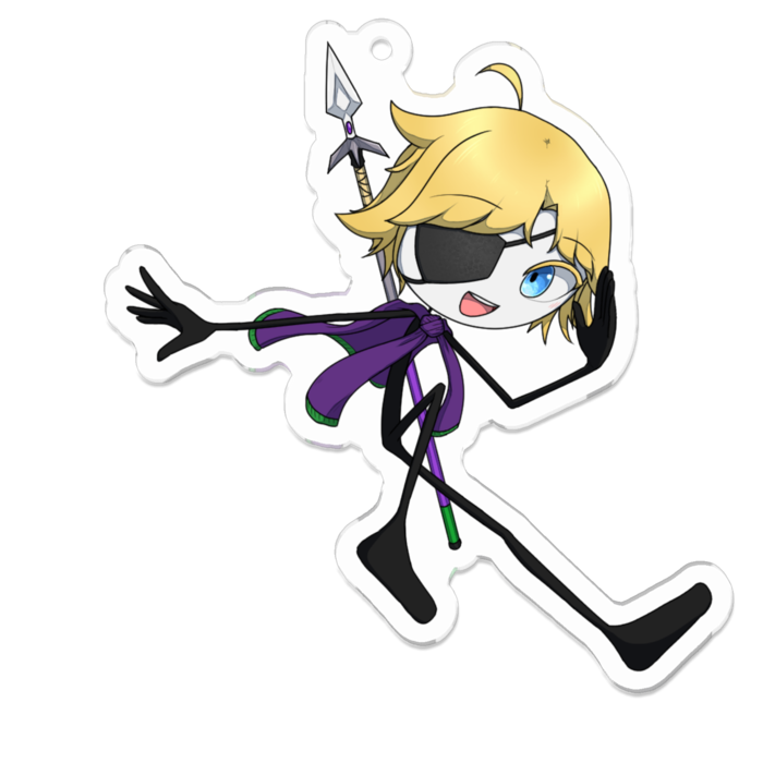 ピノ　アクリルキーホルダー - 70 x 70 (mm)