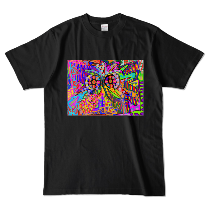 カラーTシャツ - L - ブラック (濃色)