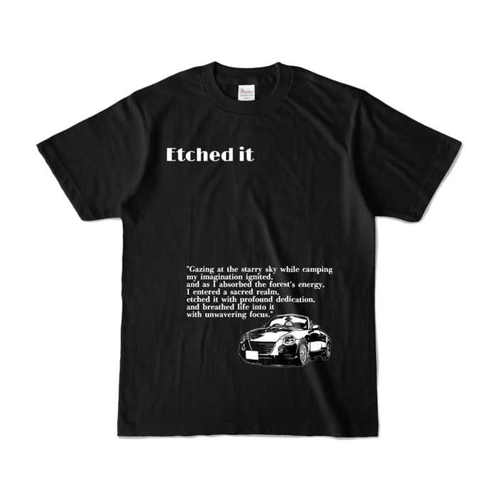 カラーTシャツ - S - ブラック (濃色)