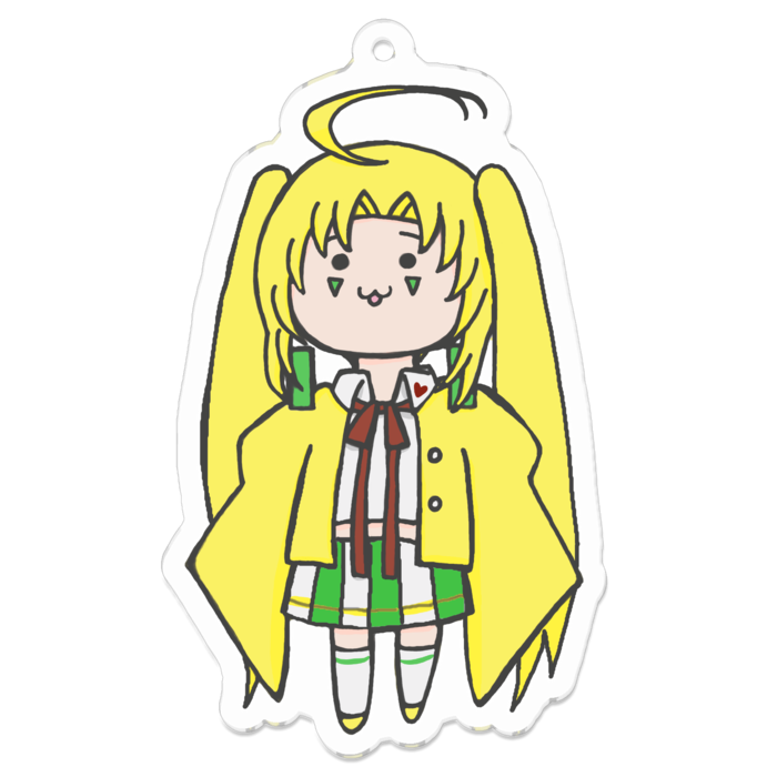 アクリルキーホルダー - 70 x 70 (mm)