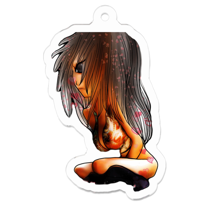 アクリルキーホルダー - 50 × 50 (mm)