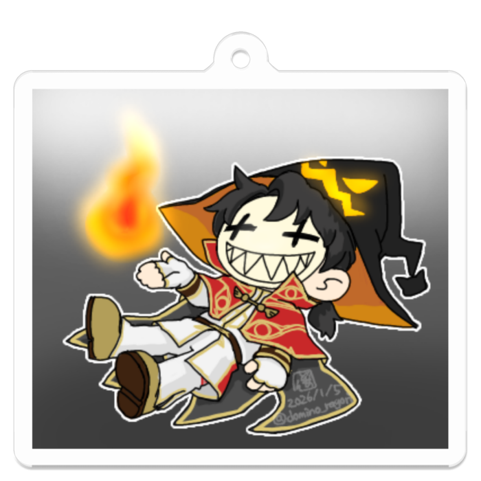 アクリルキーホルダー - 50 x 50 (mm)(9)