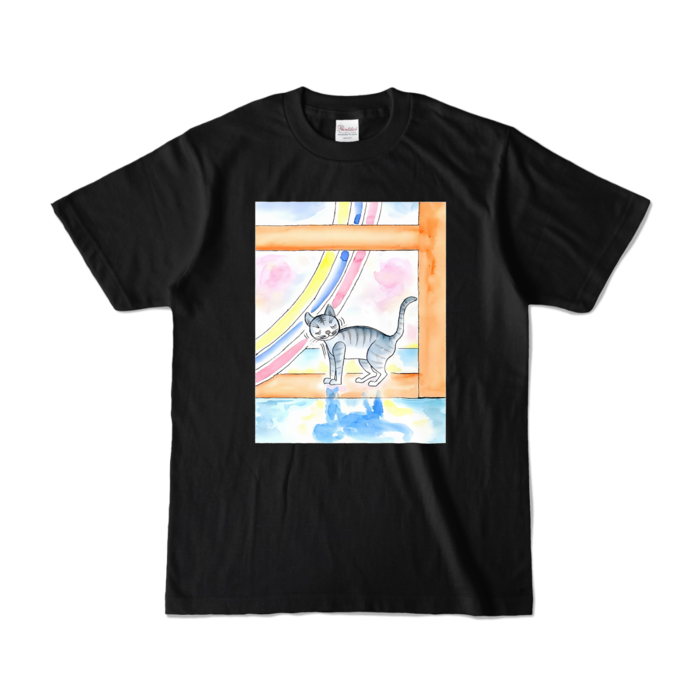 カラーTシャツ - S - ブラック (濃色)