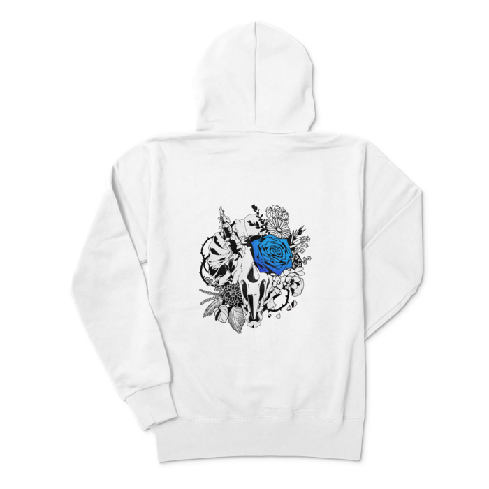 ジップパーカー - M - ホワイト