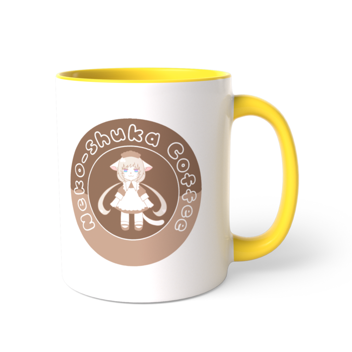 ツートンカラーマグカップ - 直径 8.2cm / 高さ 9.5cm(1)