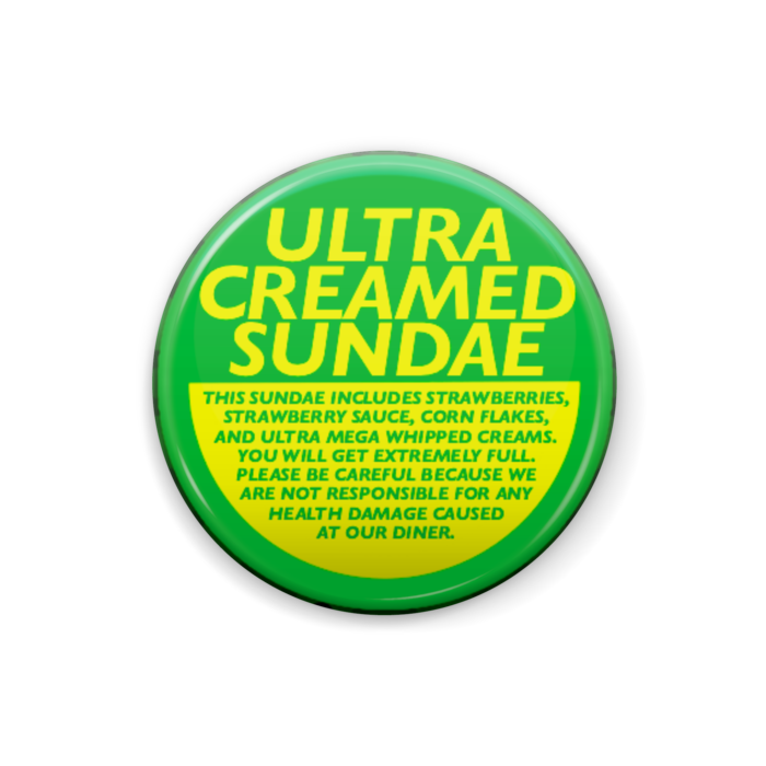 Ultra Creamed Sundae - green