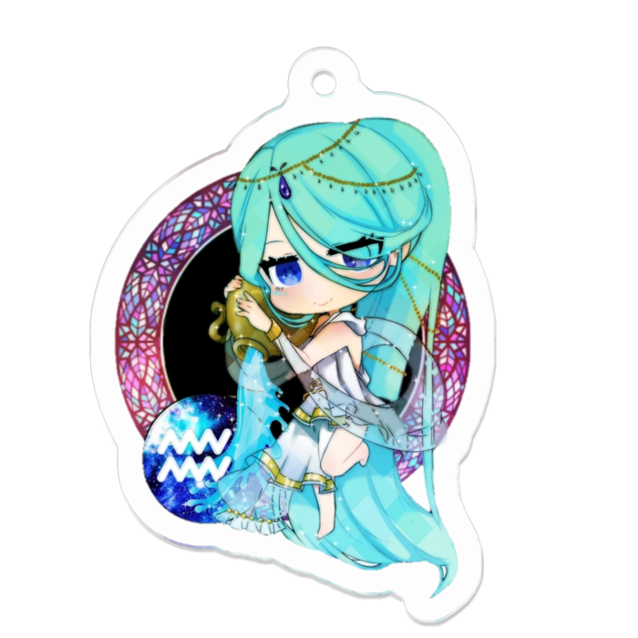 水瓶座 - 50 x 50 (mm)