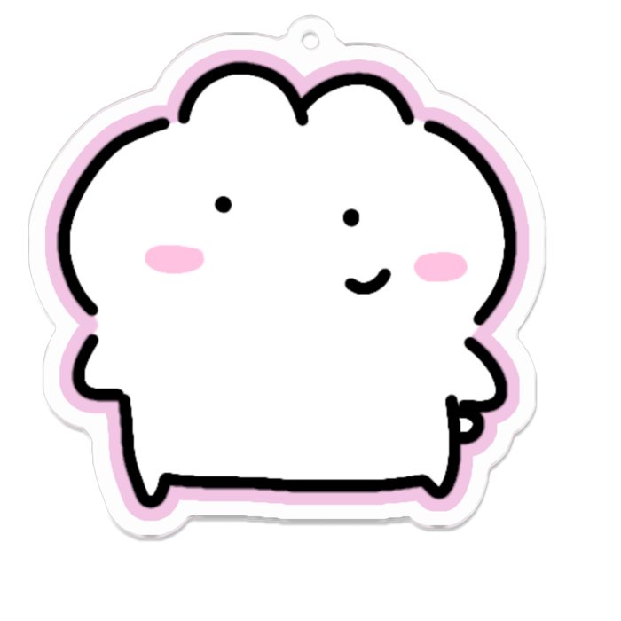 アクリルキーホルダー - 70 x 70 (mm)
