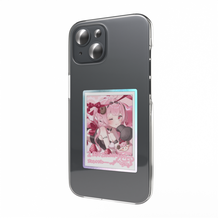 オーロラスマホステッカー - 縦