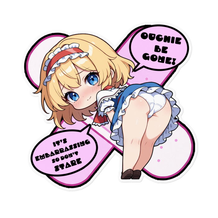 ステッカー - 160 x 160 (mm)