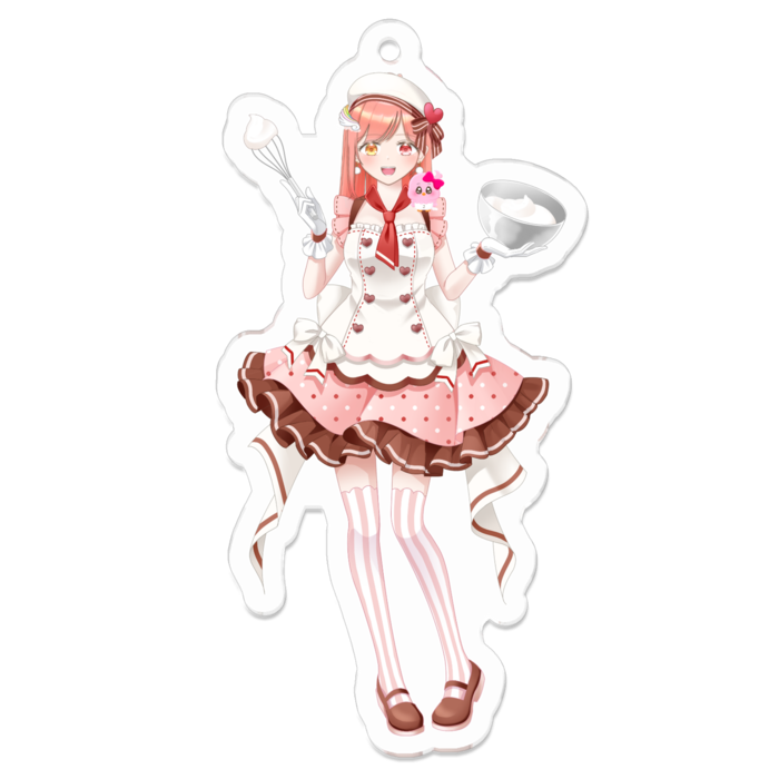 アクリルキーホルダー - 70 x 70 (mm)